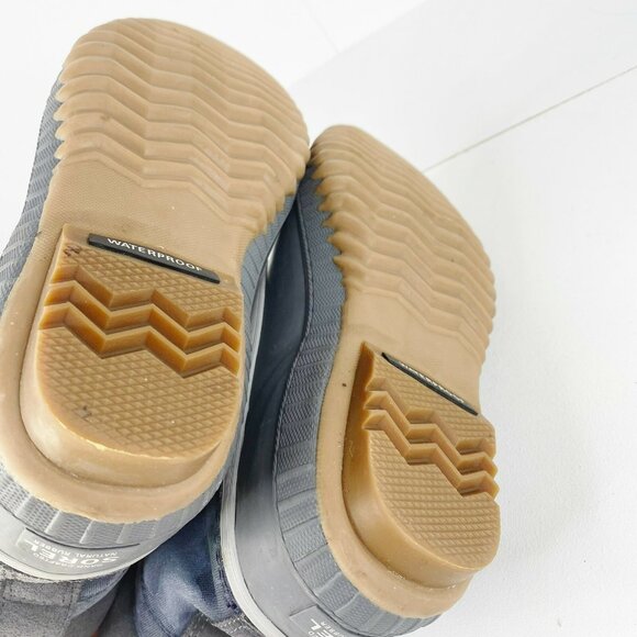 Sorel Winter Boots Boys Youth Size 6 Cheyanne II Snow Duck NY1891-286 Camo Gray - Picture 5 of 6